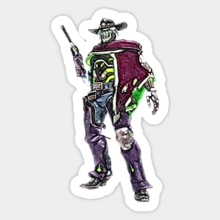 Overwatch McCree Undead Skin Sticker